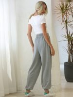 Wholesale Solid Color Casual Sweatpants