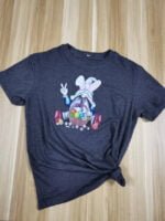 Wholesale Easter Bunny and Egg Print T-Shirt