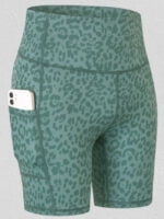 Wholesale Leopard Pocket High Waist Yoga Pants
