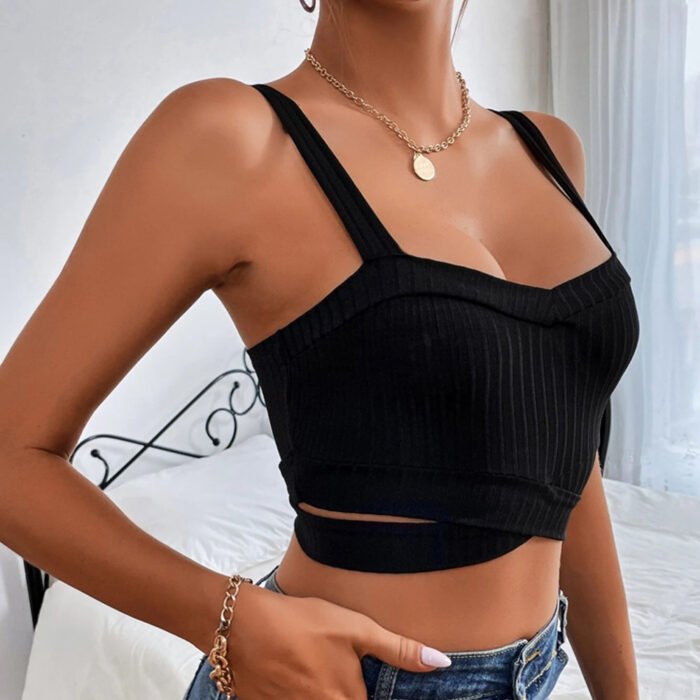 Sexy cutout open back camisole