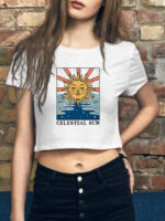 Wholesale CELESTIAL SUN Graphic T-Shirt