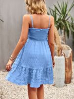 Wholesale Solid Color Slip Mini Dress