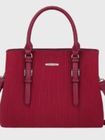 Wholesale Handbags for Women with Embossed Stripe Pattern