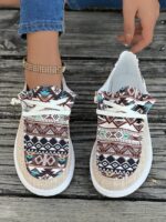 Wholesale ethnic Printed Casual Shoes