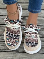Wholesale ethnic Printed Casual Shoes