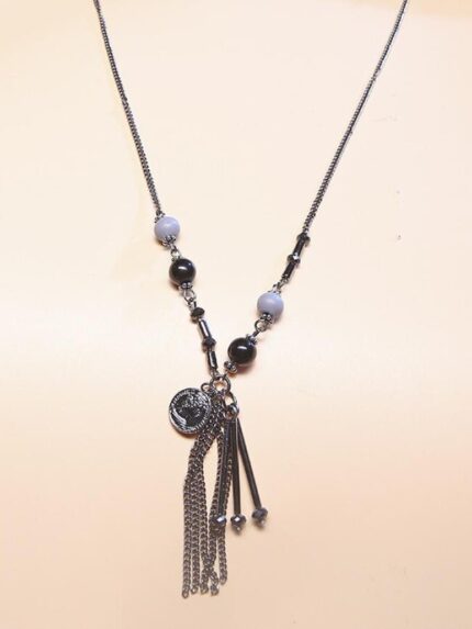 Wholesale Metal Tassel Pendant Necklace